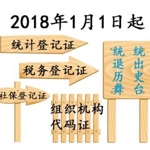 2018五證合一過(guò)渡期將結(jié)束，換照材料流程詳解