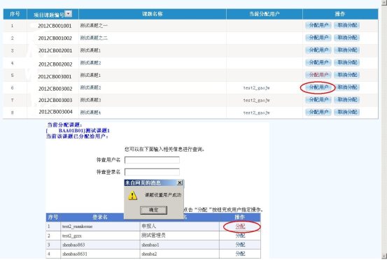 分配用戶