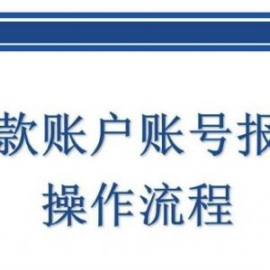 北京市網(wǎng)上稅務(wù)局存款賬戶賬號(hào)報(bào)告操作流程說(shuō)明（最新）