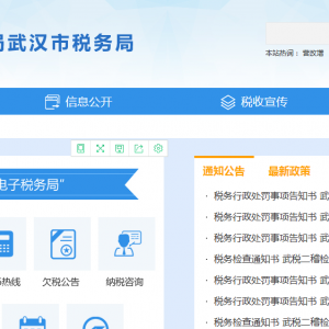 武漢市江漢區(qū)稅務(wù)局辦稅服務(wù)廳地址時間及聯(lián)系電話