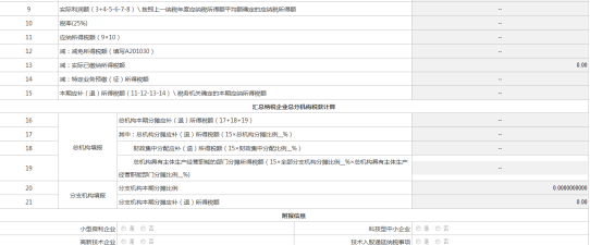 保存匯總納稅企業(yè)二級分支機構(gòu)企業(yè)年度申報信息