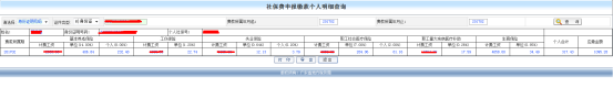 跳轉(zhuǎn)到社保費(fèi)參保個(gè)人繳費(fèi)基數(shù)查詢界面