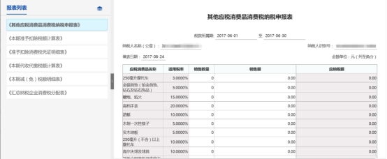 進入申報表頁面