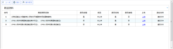 傳附送資料頁面