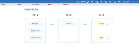 增值稅小規(guī)模納稅人（非定期定額戶）申報(bào)頁(yè)面