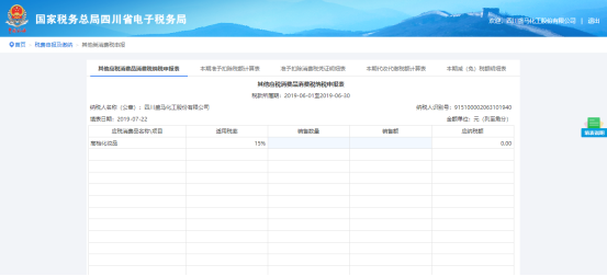 填寫其他應(yīng)稅消費品消費稅納稅申報表