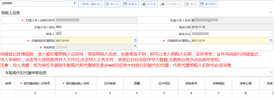 代扣代繳車(chē)船稅申報(bào)