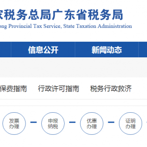 廣東省稅務局個人所得稅遞延納稅報告申請流程說明