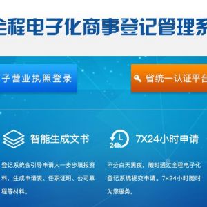 廣東省全程電子化工商登記管理系統(tǒng)分支機構(gòu)設立登記操作說明