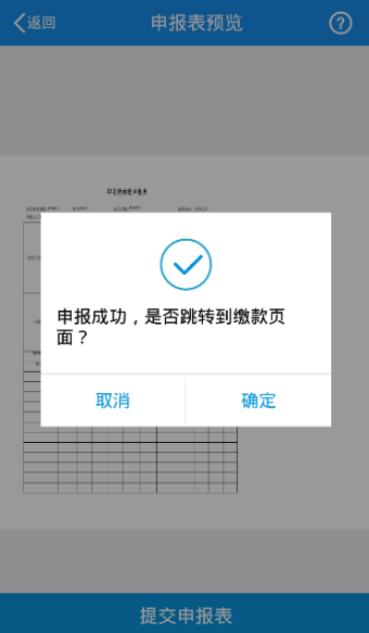 提交申報(bào)表