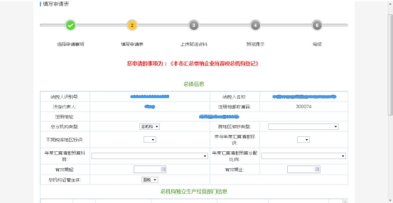 申報表填寫