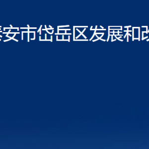 泰安市岱岳區(qū)發(fā)展和改革局各部門職責(zé)及聯(lián)系電話