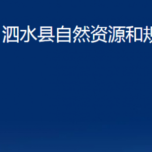 泗水縣自然資源和規(guī)劃局各部門職責及聯(lián)系電話