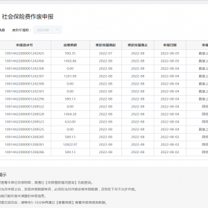 廣東省電子稅務(wù)局社保費網(wǎng)報系統(tǒng)社會保險費作廢申報操作指南