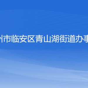 杭州市臨安區(qū)青山湖街道辦事處各部門負責人和聯(lián)系電話