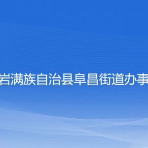 岫巖滿族自治縣阜昌街道各部門負(fù)責(zé)人和聯(lián)系電話