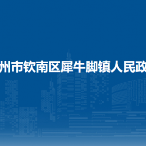 欽州市欽南區(qū)犀牛腳鎮(zhèn)政府各部門負(fù)責(zé)人和聯(lián)系電話