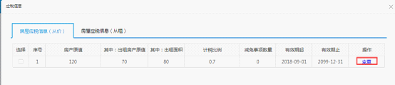 房屋應稅信息（從價）或（從租）數(shù)據(jù)新增完成