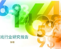 2017年中國(guó)游戲行業(yè)研究報(bào)告（鐘奇）