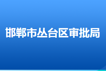 邯鄲市叢臺區(qū)行政審批局