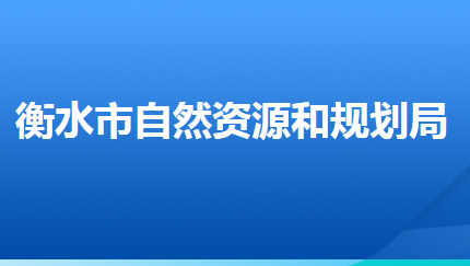 衡水市自然資源和規(guī)劃局