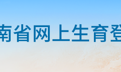 湖南省網(wǎng)上生育登記入口