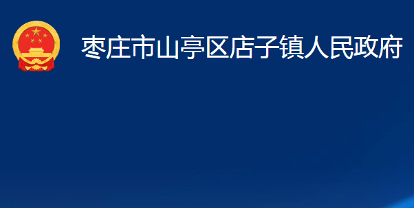 棗莊市山亭區(qū)店子鎮(zhèn)人民政府