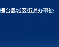 桓臺縣城區(qū)街道辦事處