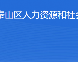 泰安市泰山區(qū)人力資源和社