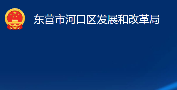 東營市河口區(qū)發(fā)展和改革局