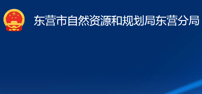 東營(yíng)市自然資源和規(guī)劃局東營(yíng)分局