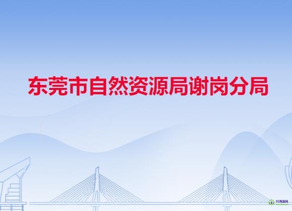 東莞市自然資源局謝崗分局