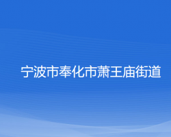 寧波市奉化市蕭王廟街道辦事處