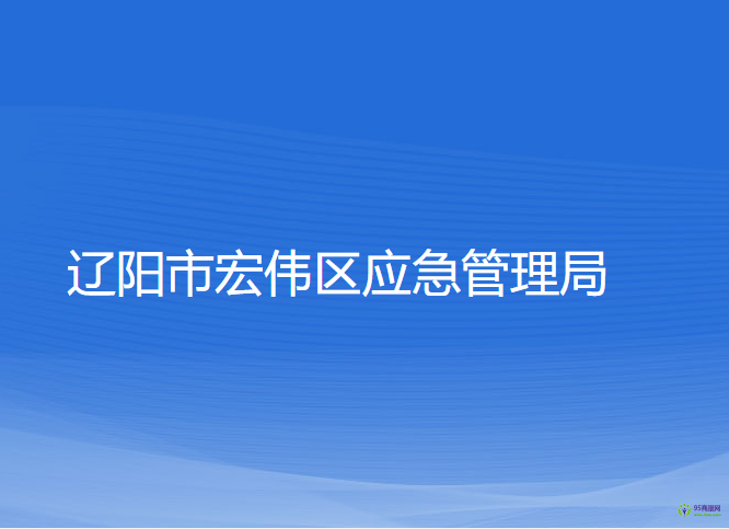 遼陽市宏偉區(qū)應(yīng)急管理局