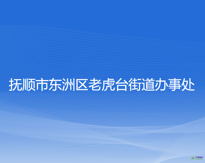 撫順市東洲區(qū)老虎臺街道辦事處