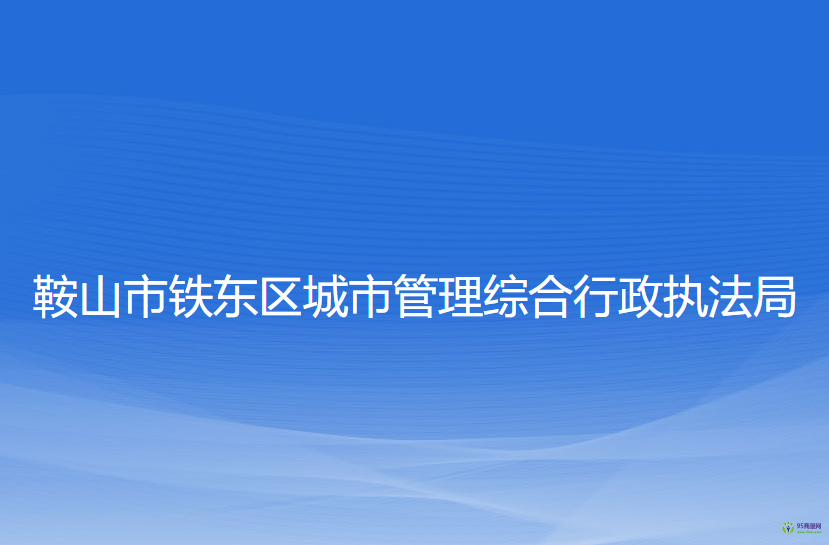 鞍山市鐵東區(qū)城市管理綜合行政執(zhí)法局