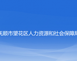 撫順市望花區(qū)人力資源和社