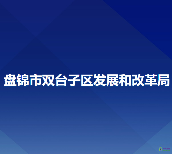 盤錦市雙臺子區(qū)發(fā)展和改革局