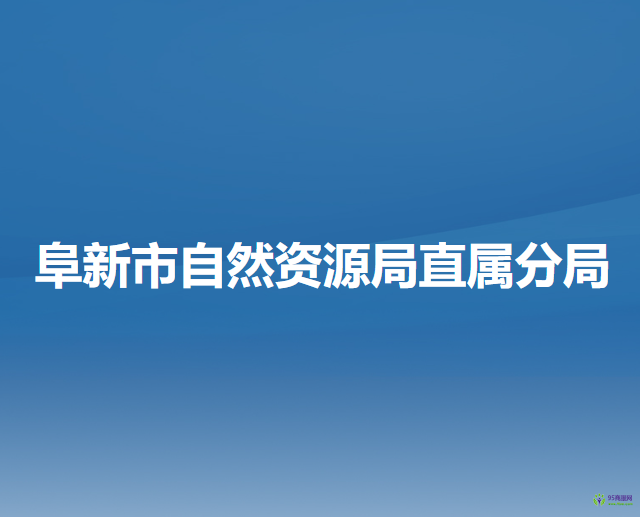 阜新市自然資源局直屬分局