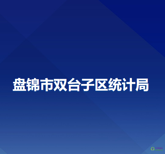 盤錦市雙臺子區(qū)統(tǒng)計局