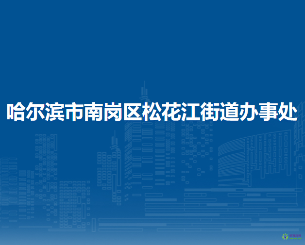 哈爾濱市南崗區(qū)松花江街道辦事處