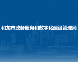 和龍市政務服務和數字化建設管理局