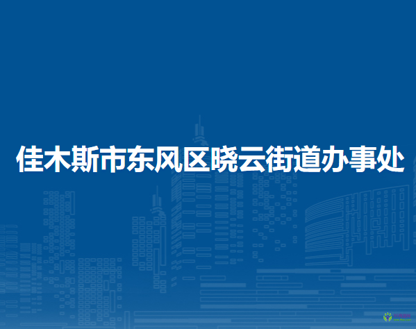 佳木斯市東風(fēng)區(qū)曉云街道辦事處