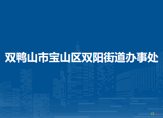 雙鴨山市寶山區(qū)雙陽街道辦事處