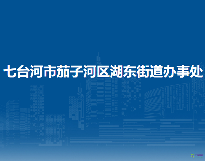 七臺(tái)河市茄子河區(qū)湖東街道辦事處