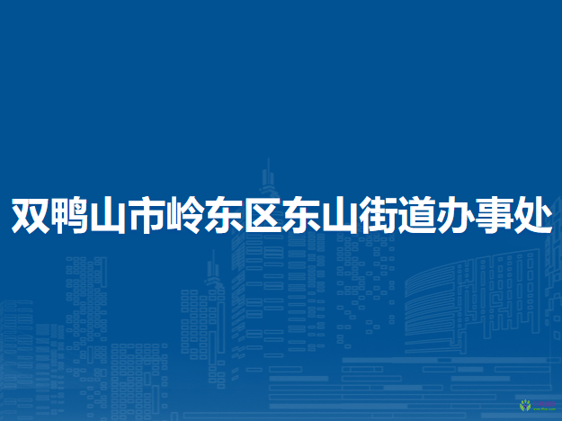 雙鴨山市嶺東區(qū)東山街道辦事處