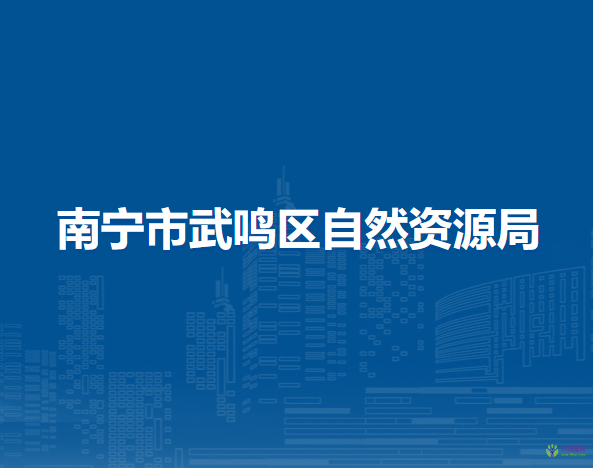 南寧市武鳴區(qū)自然資源局