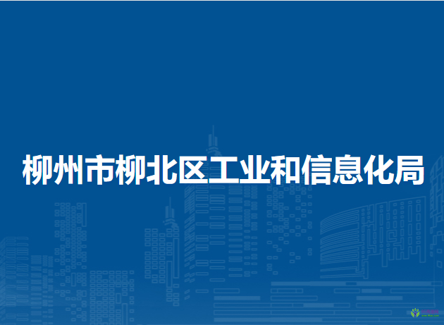 柳州市柳北區(qū)工業(yè)和信息化局