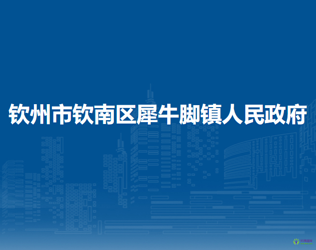 欽州市欽南區(qū)犀牛腳鎮(zhèn)人民政府